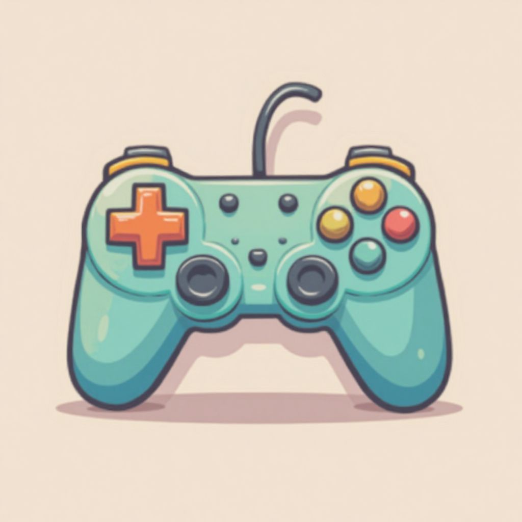 Children playing games icon