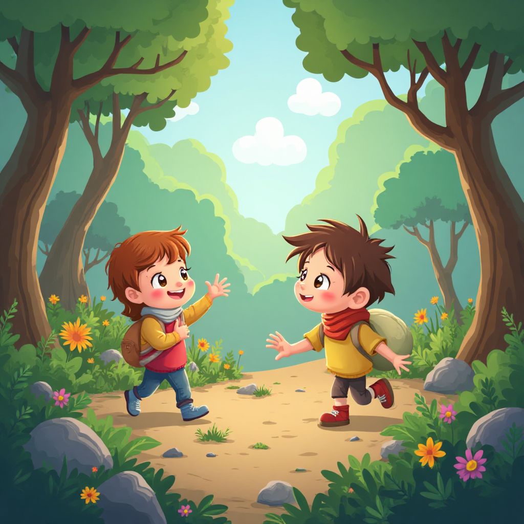 Adventure game for kids