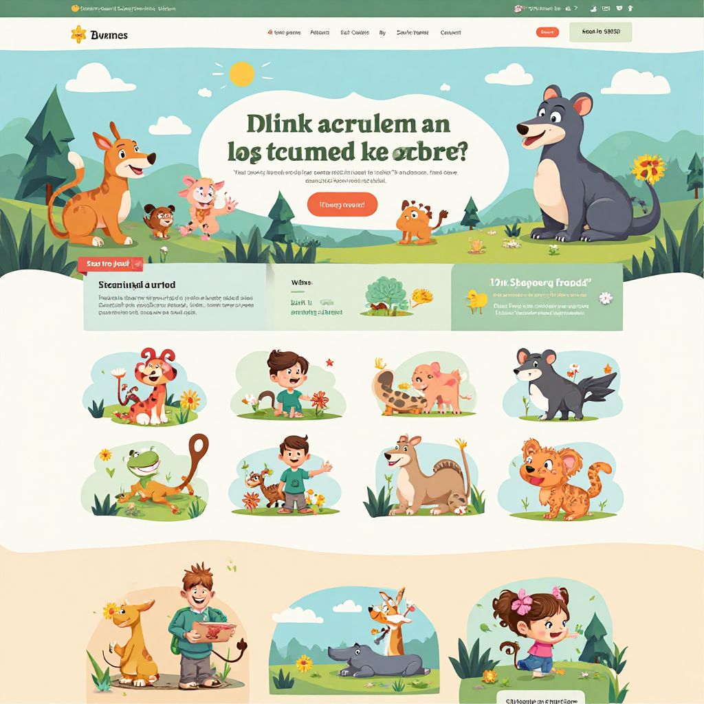 Educational games portal